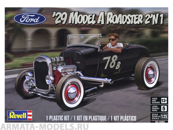 

Автомобиль 29 Ford Model A Roadster