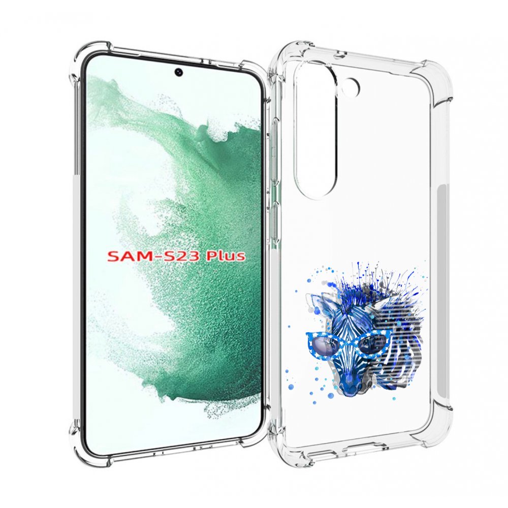

Чехол MyPads расплывчатая зебра для Samsung Galaxy S23 Plus +, Прозрачный, Tocco