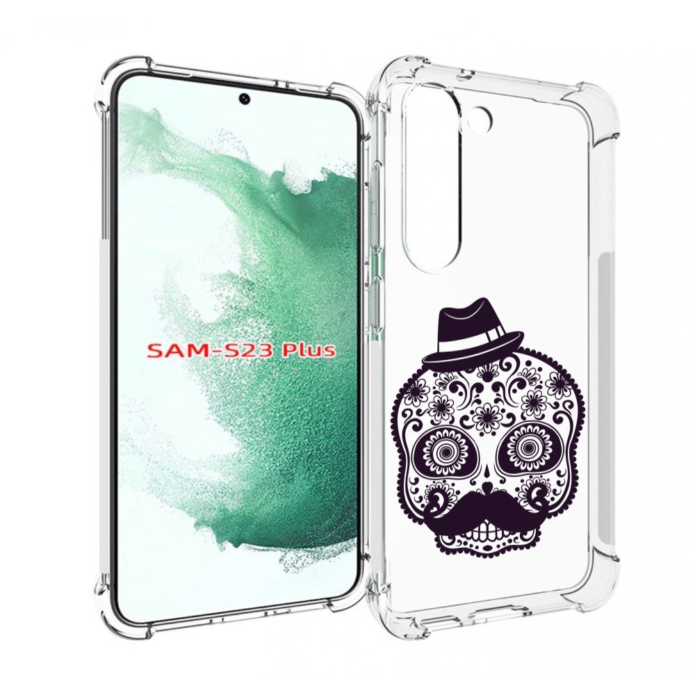 

Чехол MyPads разрисованный скелет для Samsung Galaxy S23 Plus +, Прозрачный, Tocco