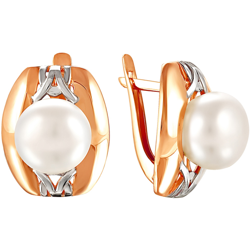 

Серьги женские из золота Примаэксклюзив 290-1-488Р, жемчуг, 290-1-488Р