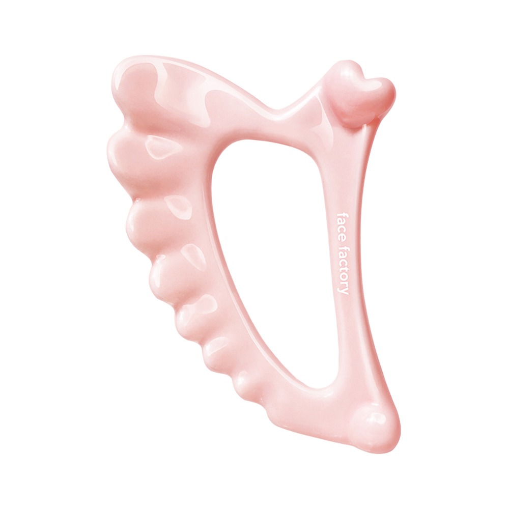 

Скребок для лица Face Factory Angel Guasha Baby Pink, Розовый, Angel Guasha Baby Pink