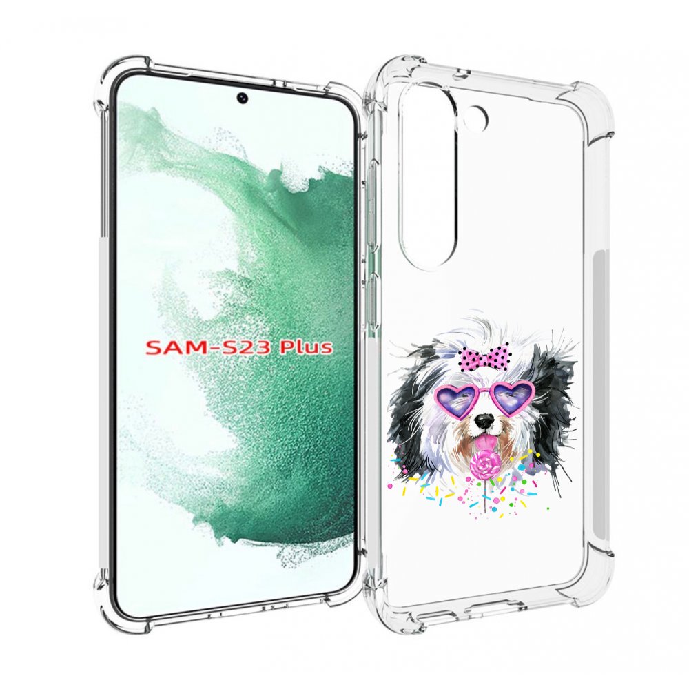 

Чехол MyPads пушистик для Samsung Galaxy S23 Plus +, Прозрачный, Tocco