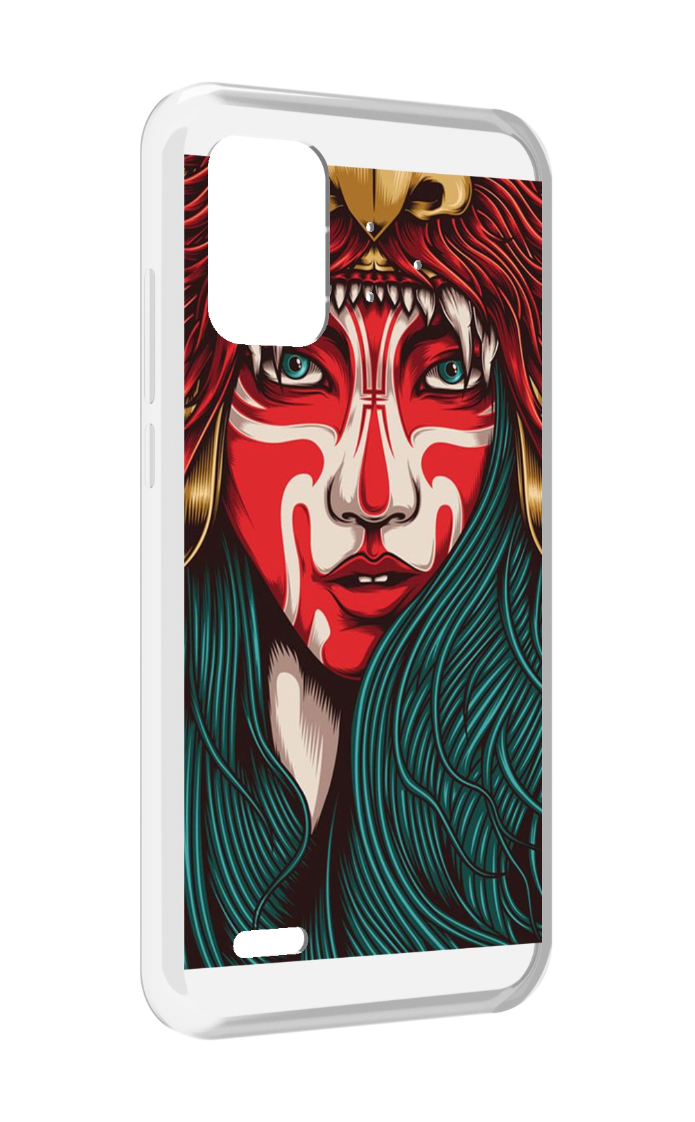 

Чехол MyPads девушка-в-маскировке для UMIDIGI Bison Pro, Прозрачный, Tocco