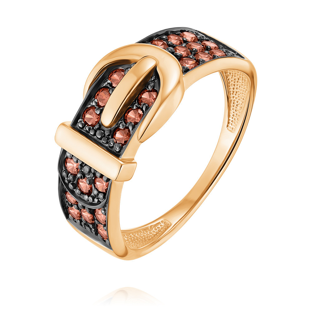 

Кольцо из красного золота р.  ADAMAS 14041148/01-А50Ч-795, фианит, 14041148/01-А50Ч-795