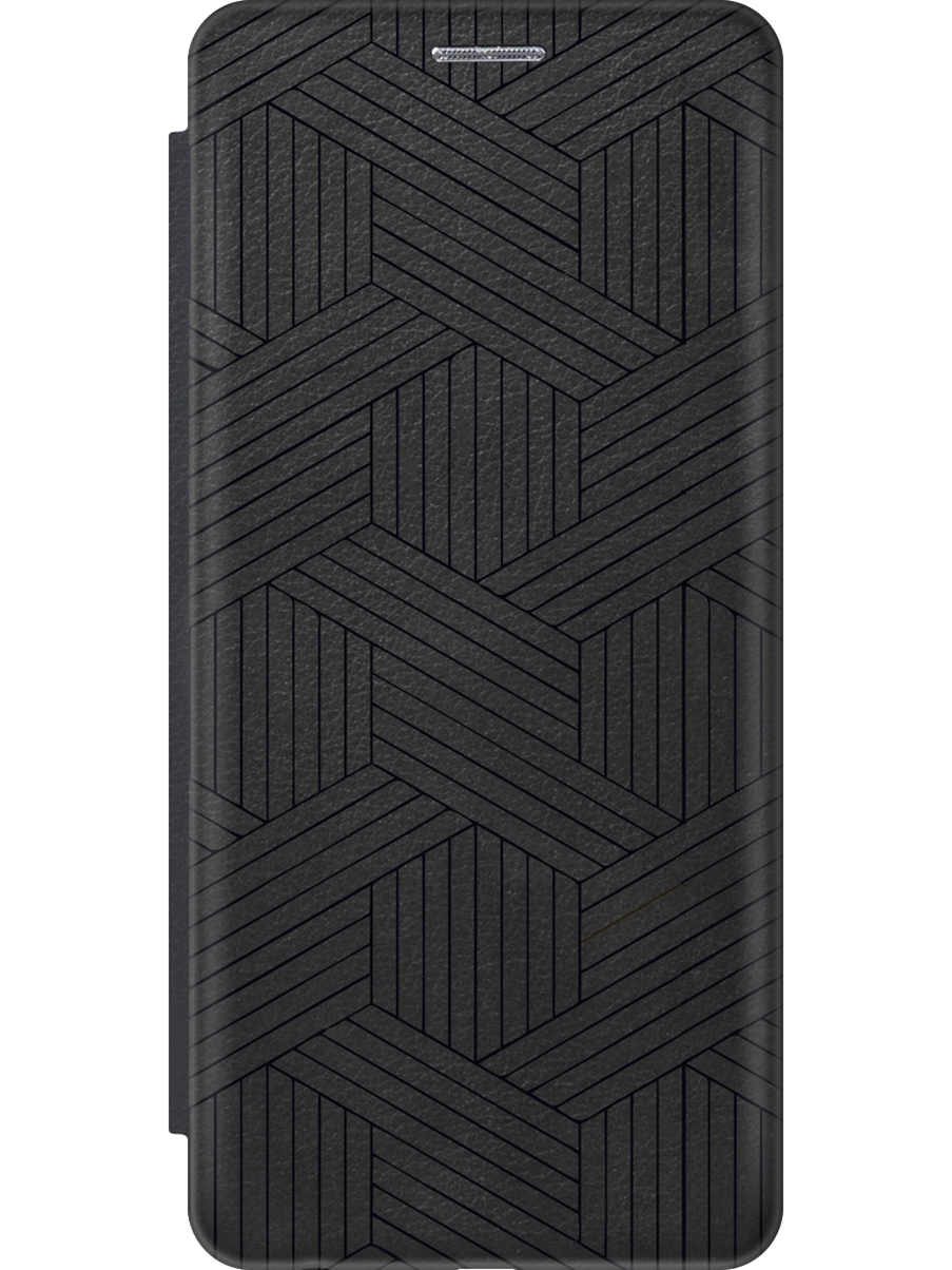 

Чехол-книжка на Honor 90 Lite с рисунком "Милый узор" черный, 20001434