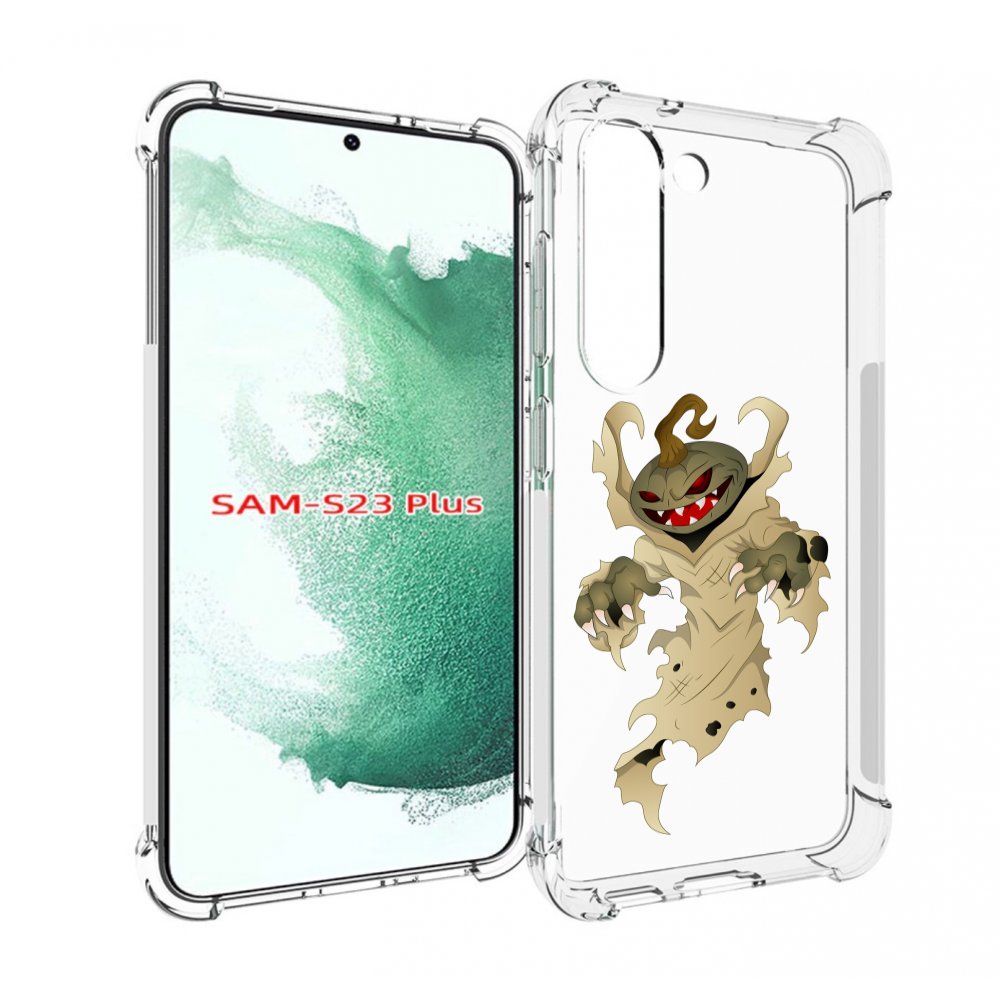 

Чехол MyPads призрак хэллоуина для Samsung Galaxy S23 Plus +, Прозрачный, Tocco