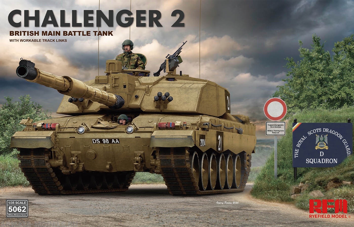 

RM-5062 Британский танк Challenger 2
