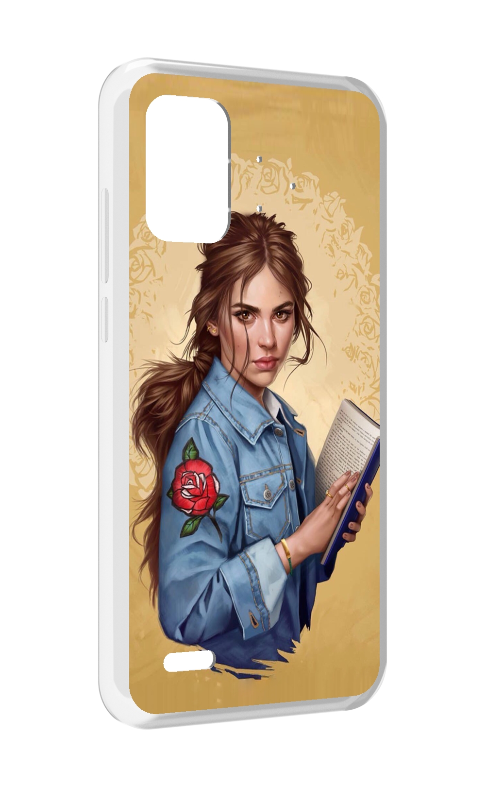 

Чехол MyPads девушка-в-бежевом-фоне для UMIDIGI Bison Pro, Прозрачный, Tocco