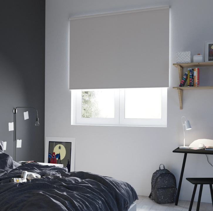

Штора рулонная блэкаут Inspire Belem 140x175 см фиолетовая Granit 5, Belem