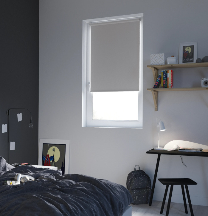 

Штора рулонная блэкаут Inspire Belem 70x160 см фиолетовая Granit 5, Belem