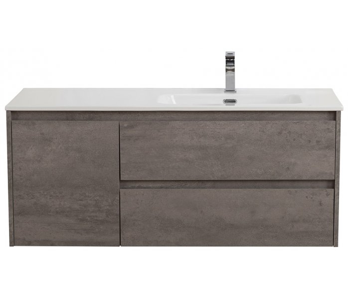 

Тумба с раковиной BelBagno Kraft 120-BB1200ETL-R Cemento Grigio, Серый, Kraft