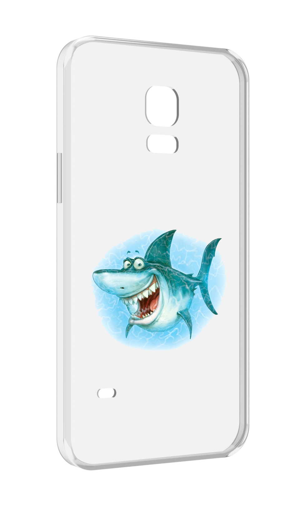

Чехол MyPads веселая акула для Samsung Galaxy S5 mini, Прозрачный, Tocco