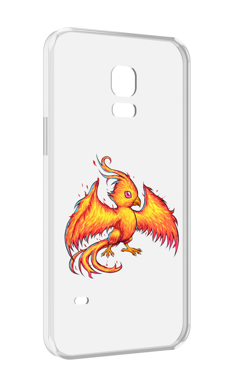 

Чехол MyPads огненная-птичка для Samsung Galaxy S5 mini, Прозрачный, Tocco
