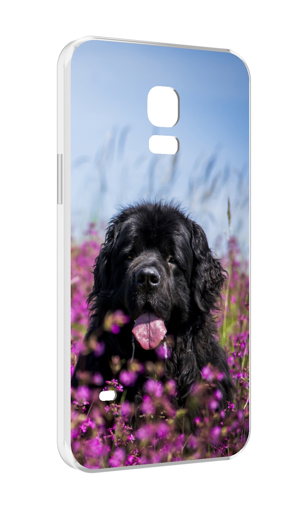 

Чехол MyPads ньюфаундлед для Samsung Galaxy S5 mini, Прозрачный, Tocco