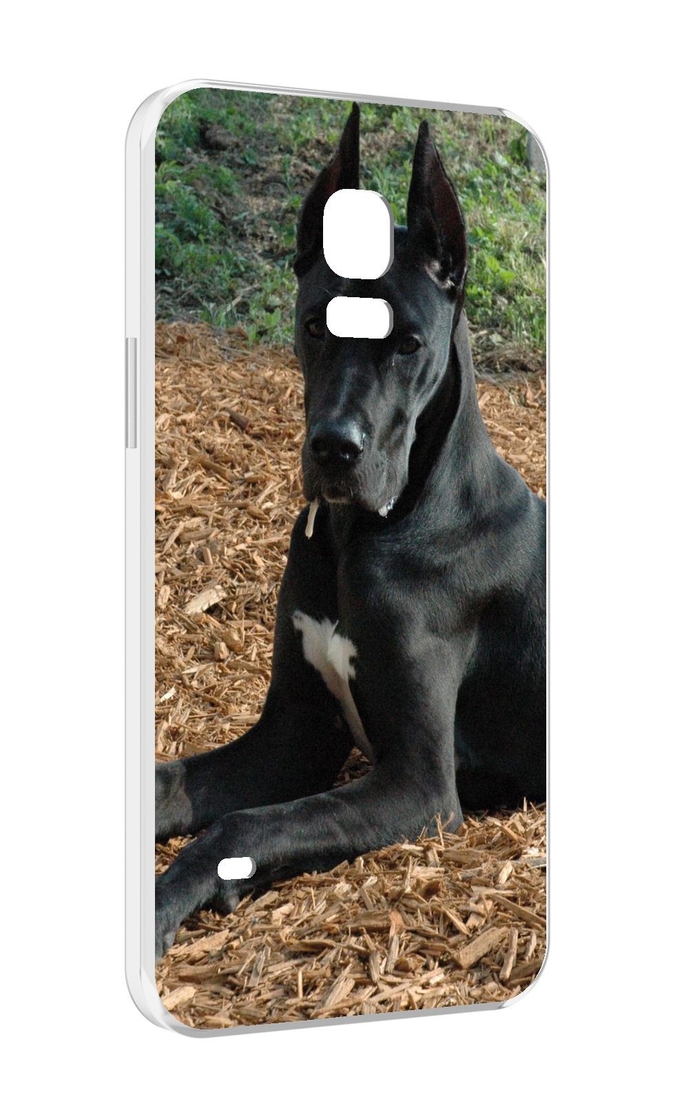 

Чехол MyPads немецкии дог для Samsung Galaxy S5 mini, Прозрачный, Tocco