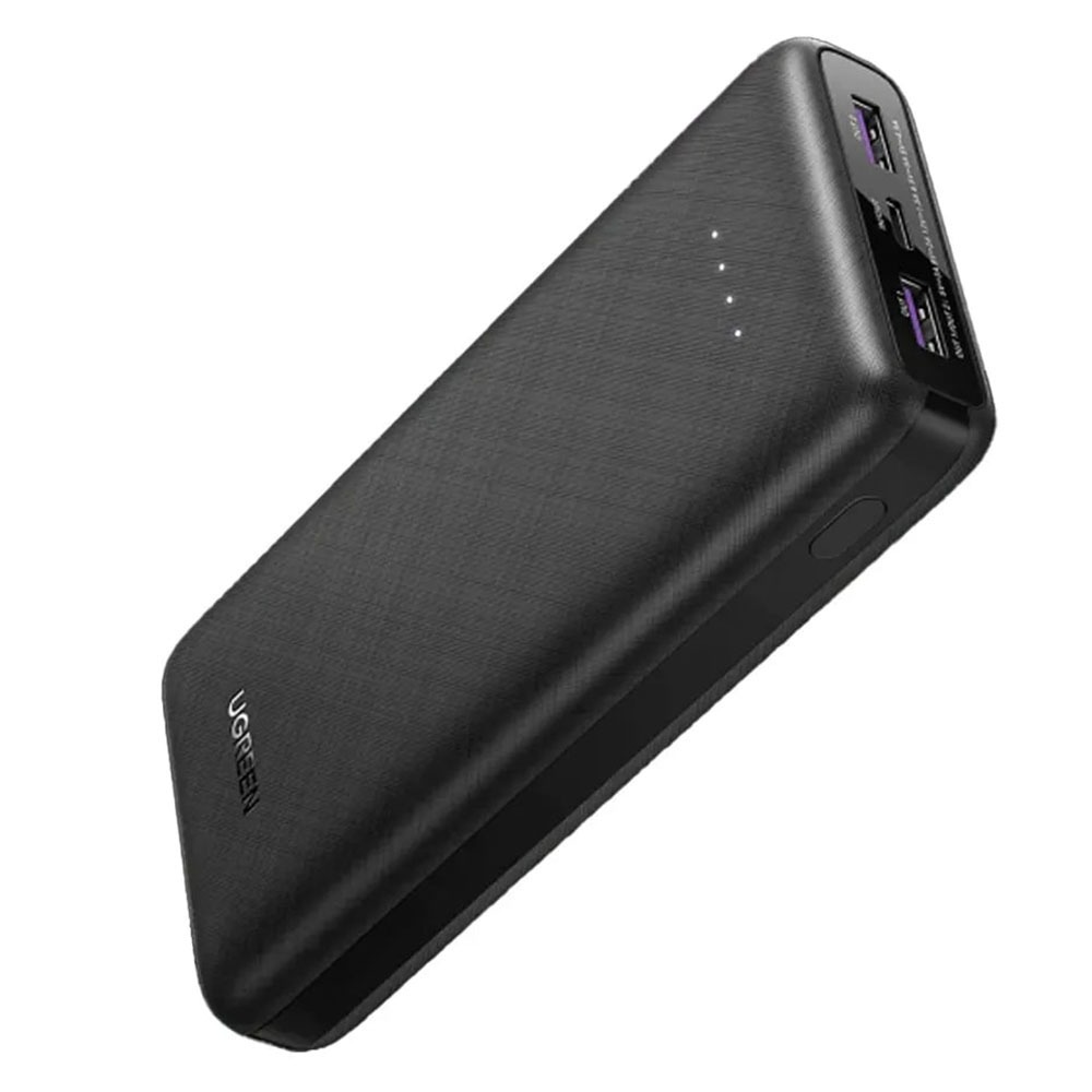 

Внешний аккумулятор uGreen PB175 20000 мАч, чёрный 20000 мА/ч , черный (143601), PB175 20000 мАч, чёрный