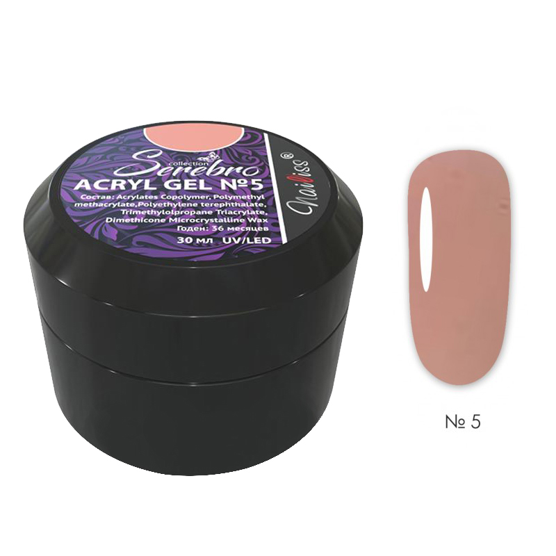 

Гель Serebro Acryl Gel №05