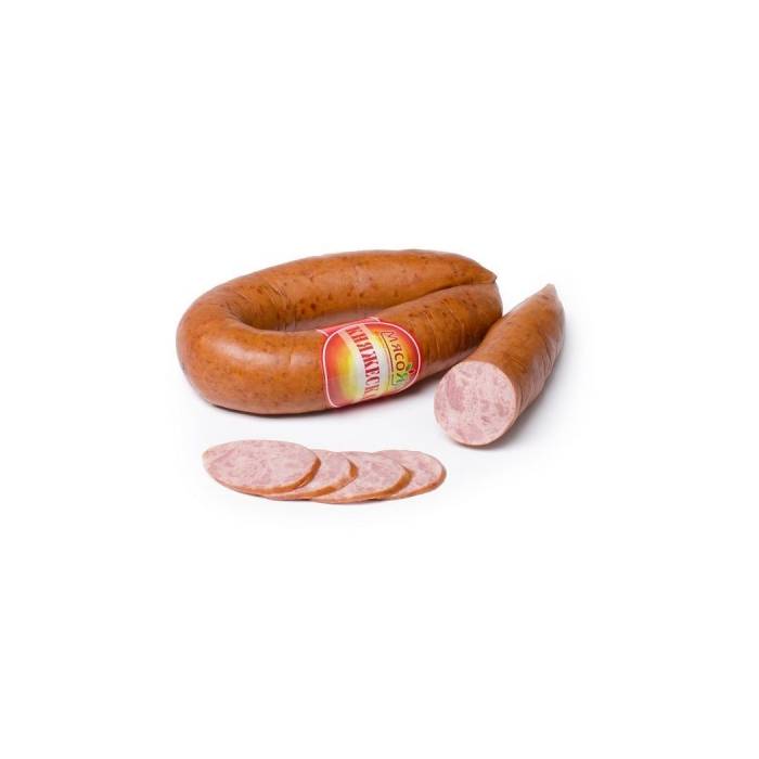 

Колбаса полукопченая МясоЯр Княжеская +-1 кг
