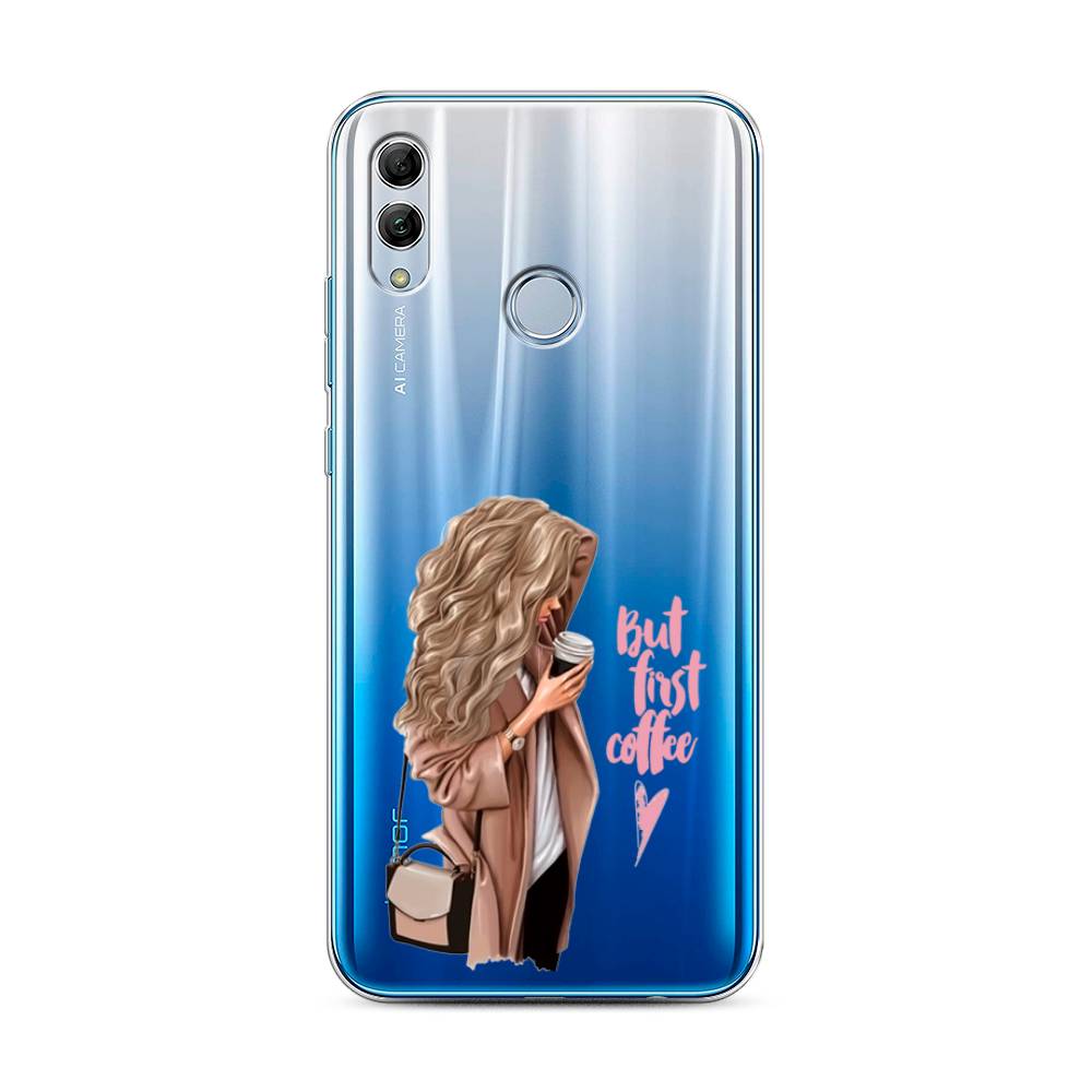 

Чехол Awog "Девушка с кофе" для Honor 10 Lite