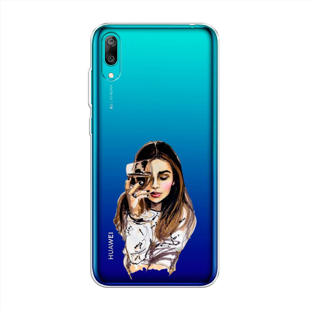 

Чехол Awog "Девушка с бокалом" для Huawei Y7 Prime 2019
