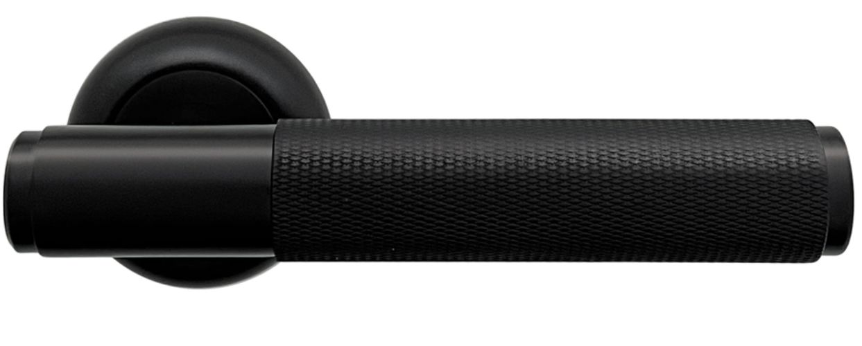 Ручка PIPE (ZD-888), черный, (круглая розетка)