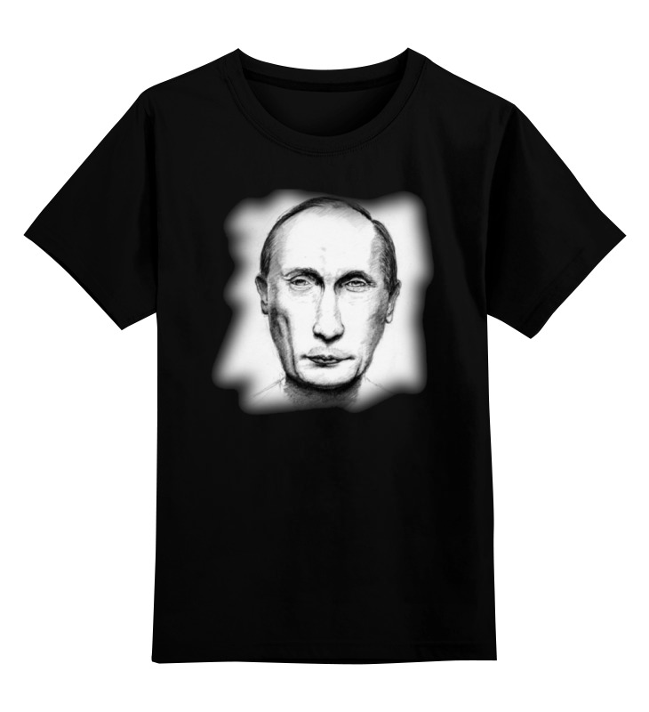 

Детская футболка классическая унисекс Printio Putin, 0000000779634