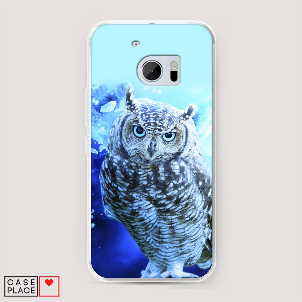 

Чехол Awog на HTC One M10 (HTC 10) / Эйчтиси One M10 (Эйчтиси 10) "Сова арт 7", 101950-1