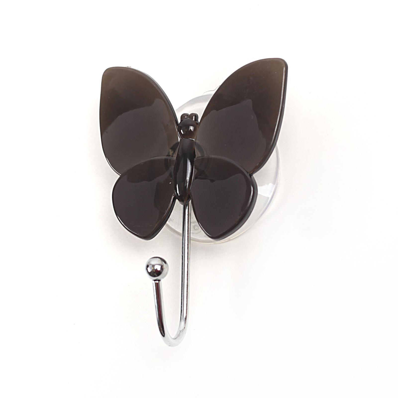 

Крючок на вакуумной присоске «Бабочка», цвет МИКС, Голубой, Коллекция аксессуаров для дома «Бабочки»