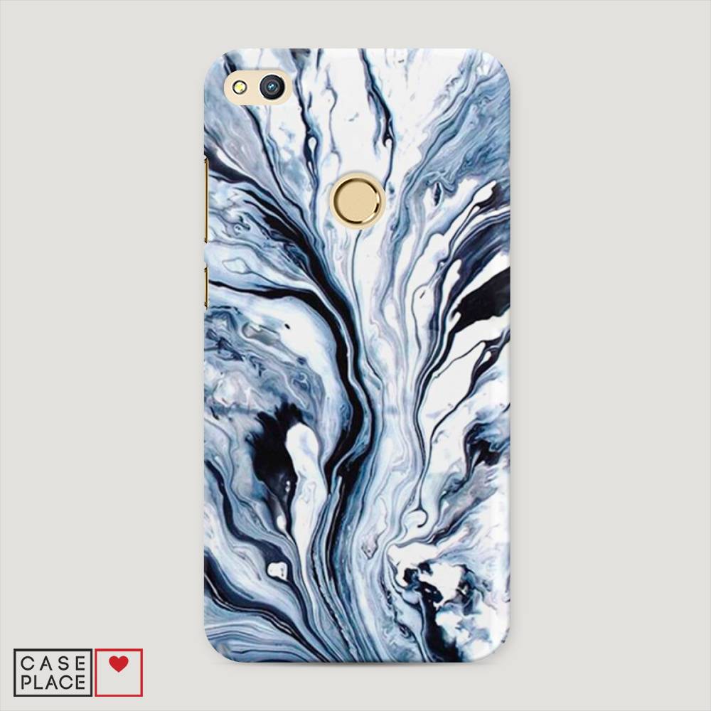 

Чехол Awog "Голубой минерал мрамор" для Honor 8 Lite, 63920-2