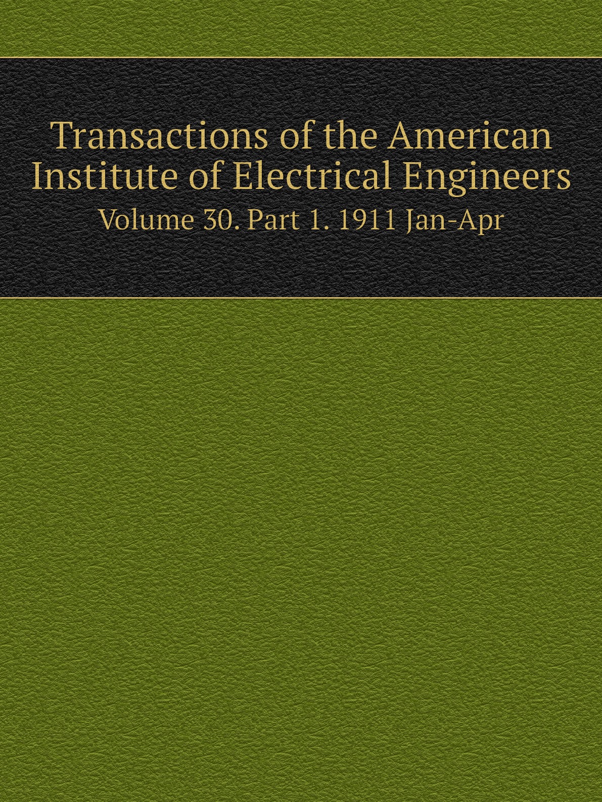 

Transactions of the American Institute of Electrical Engineers