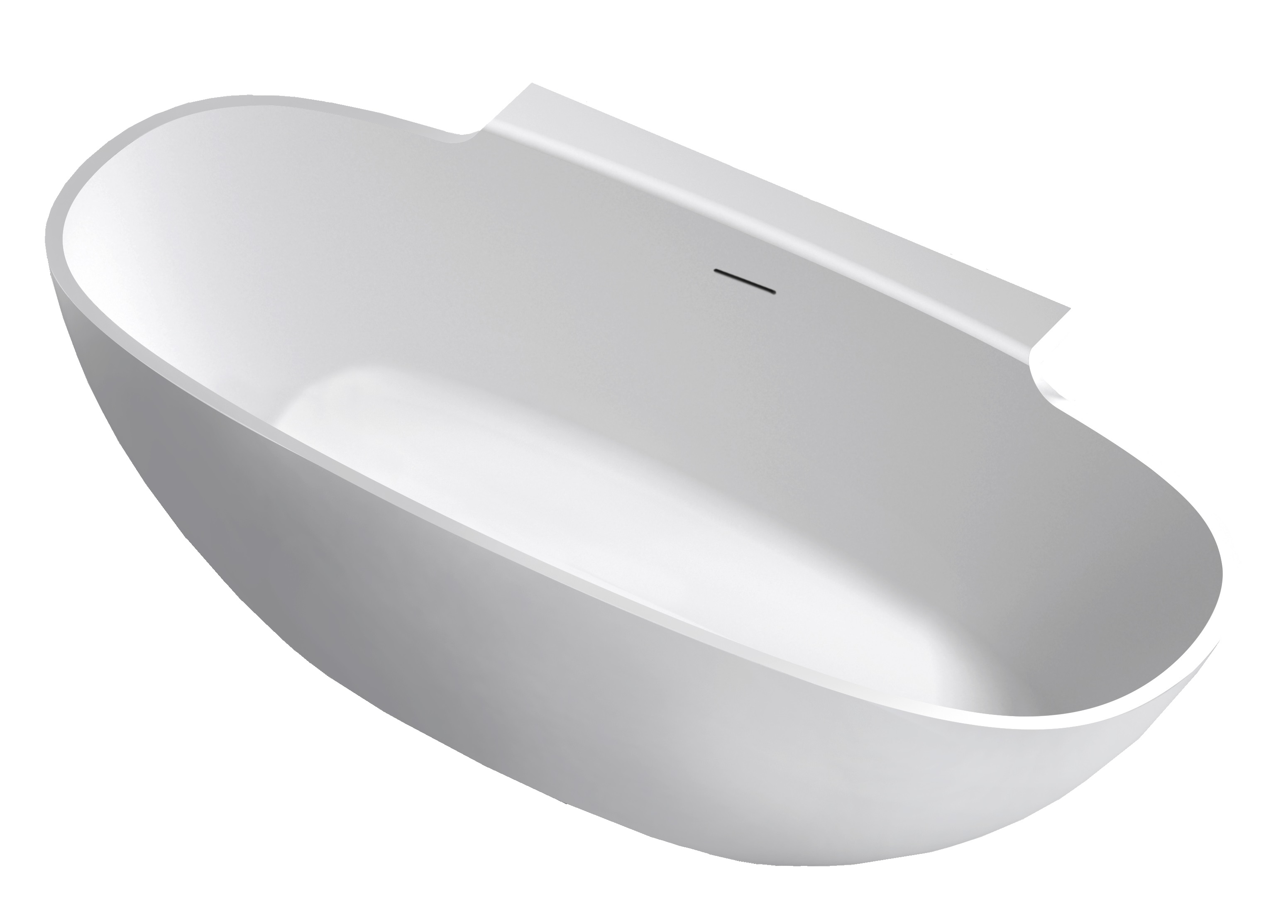 

Ванна из искусственного камня NT Bagno Genova NT311 176x87, Белый