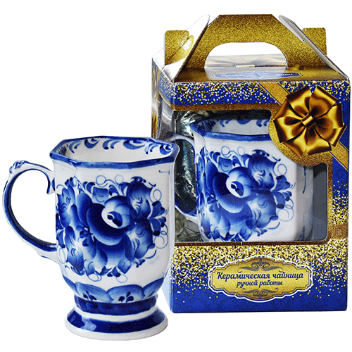 Чай черный Конфуций Родной чай с чашкой листовой 50 г