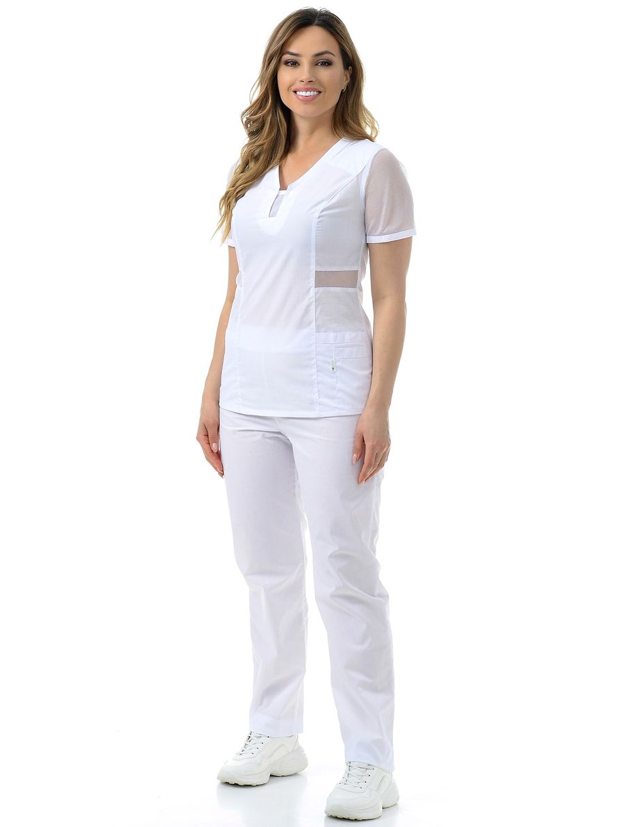 фото Костюм медицинский женский medicalwear пеппа 125 белый 40 ru