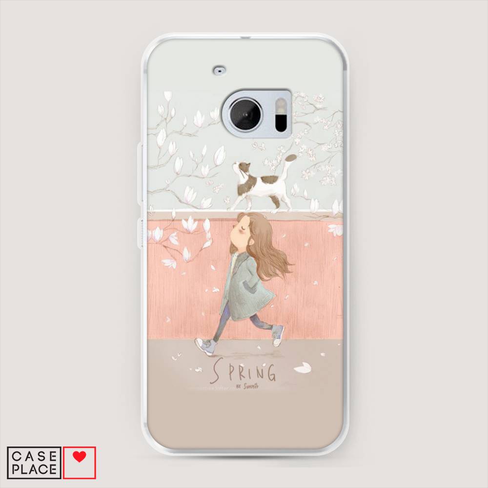 

Чехол Awog на HTC One M10 (HTC 10) / Эйчтиси One M10 (Эйчтиси 10) "Девочка-весна", 101950-7