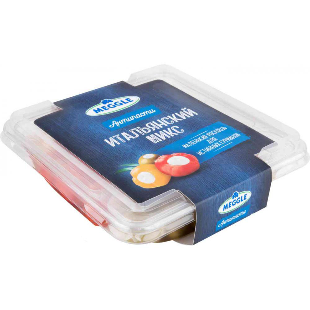 

Антипасти Meggle Итальянский микс со сливочным сыром 400 г
