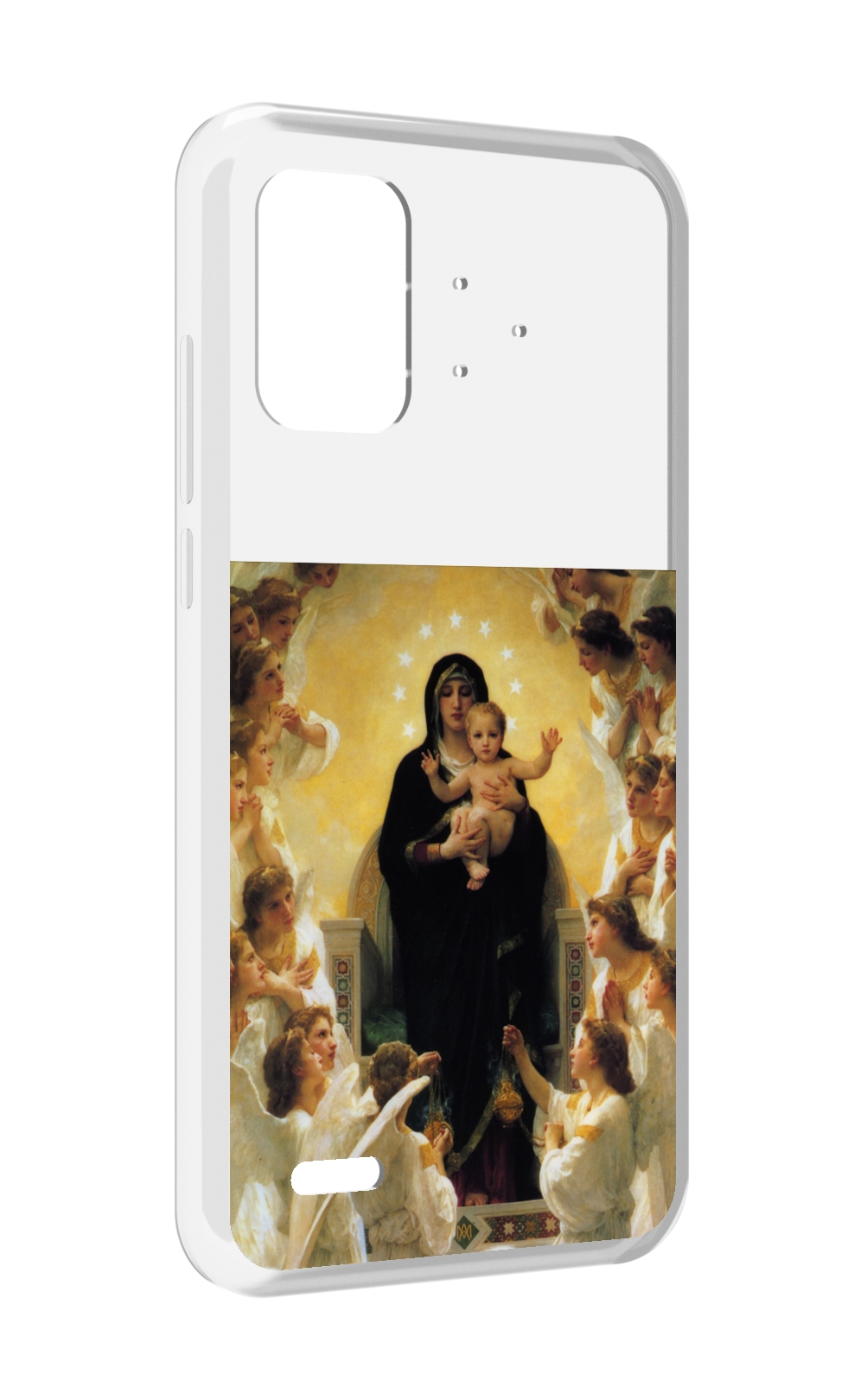 

Чехол MyPads дева-мария для UMIDIGI Bison Pro, Прозрачный, Tocco