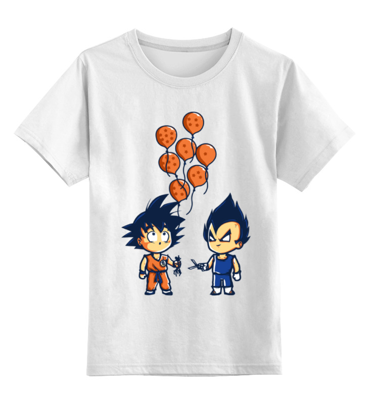 Детская футболка классическая унисекс Printio Жемчуг дракона (dragon ball)