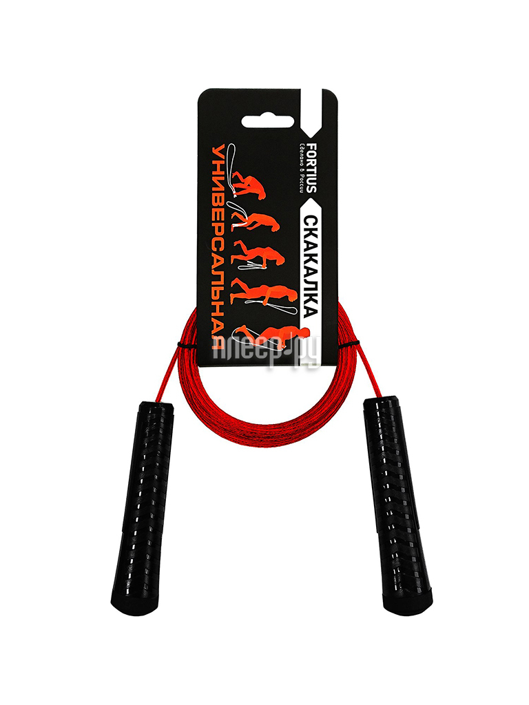 

Скакалка Fortius 3m Red H210401-3LR