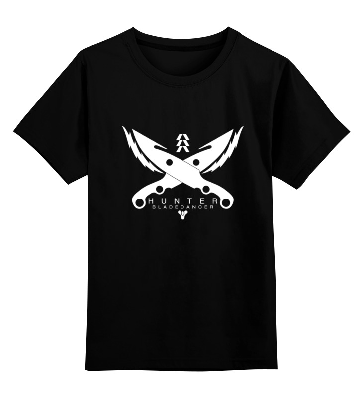 

Детская футболка Printio Hunter destiny цв.черный р.140, 0000000774577