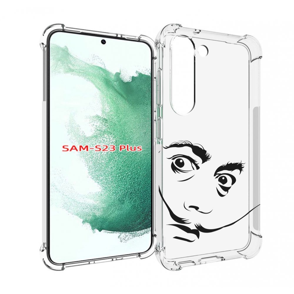 

Чехол MyPads мужчина с длинными усами для Samsung Galaxy S23 Plus +, Прозрачный, Tocco