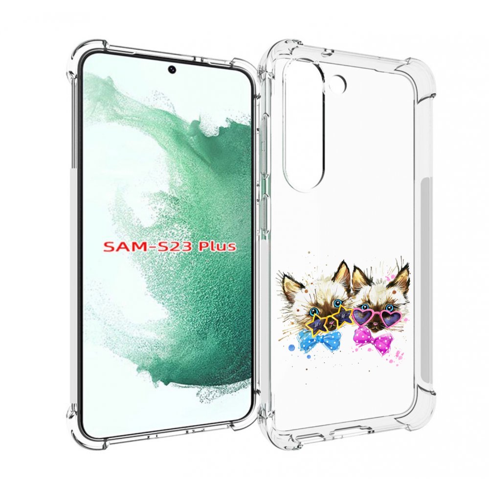

Чехол MyPads милые котята для Samsung Galaxy S23 Plus +, Прозрачный, Tocco