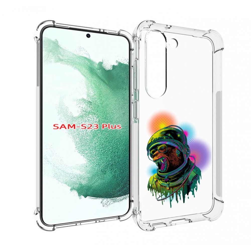 

Чехол MyPads медведь космонавт для Samsung Galaxy S23 Plus +, Прозрачный, Tocco