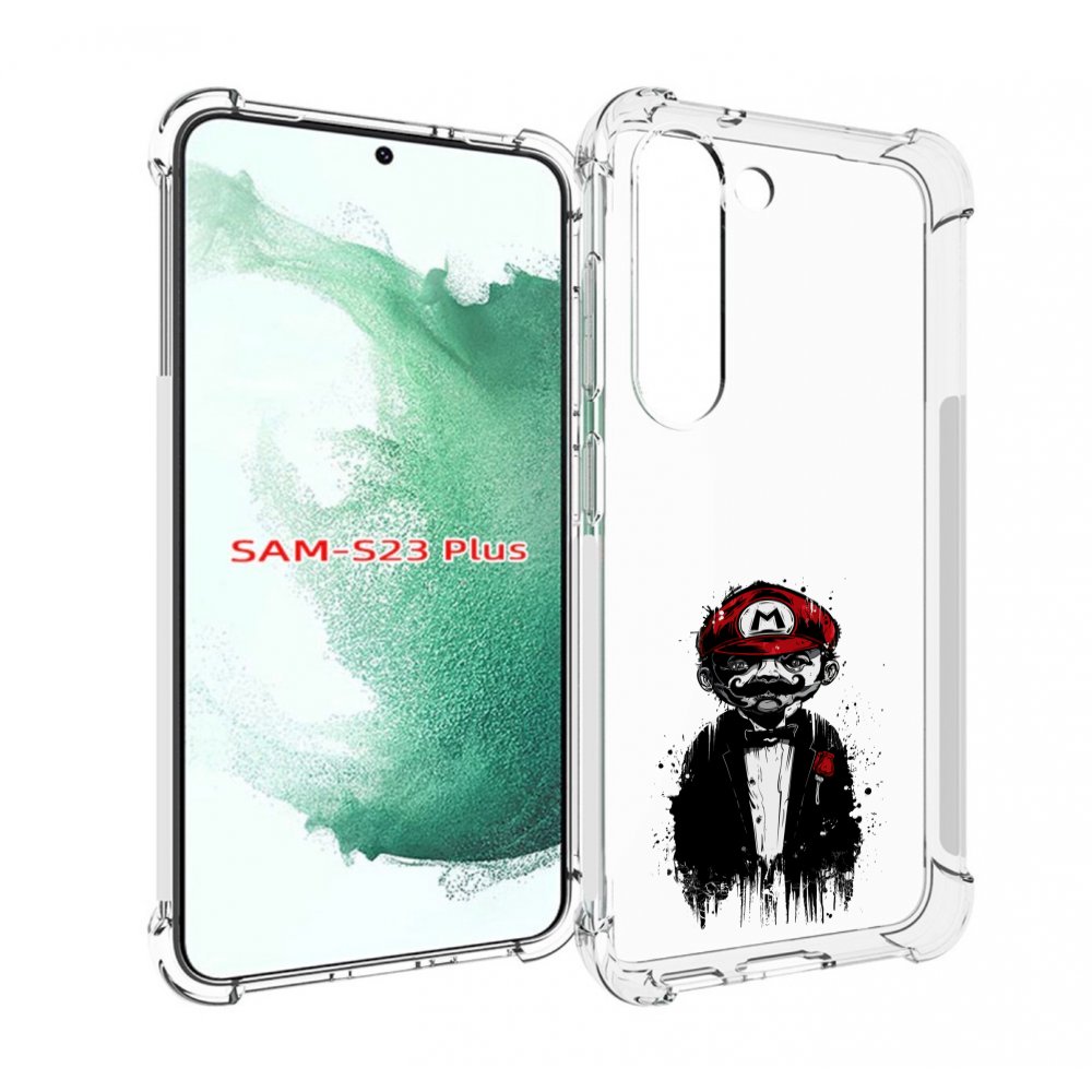 

Чехол MyPads марио для Samsung Galaxy S23 Plus +, Прозрачный, Tocco