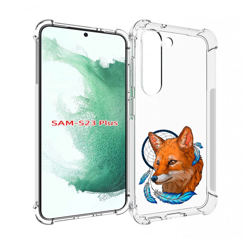

Чехол MyPads лиса и ловец снов для Samsung Galaxy S23 Plus +, Прозрачный, Tocco
