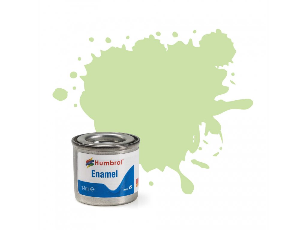 фото Aa0036 краска эмалевая 36 pastel green matt -14ml enamel paint humbrol