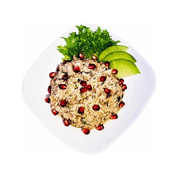 

Закуска Грузинские Вкусняшки Баклажаны По-грузински с орехами +-200 г