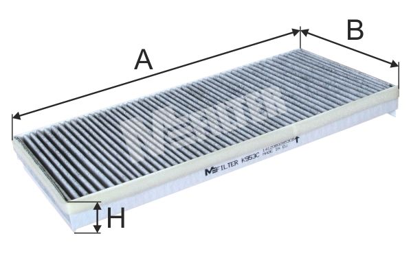 

Фильтр воздушный салона MFILTER K 953C