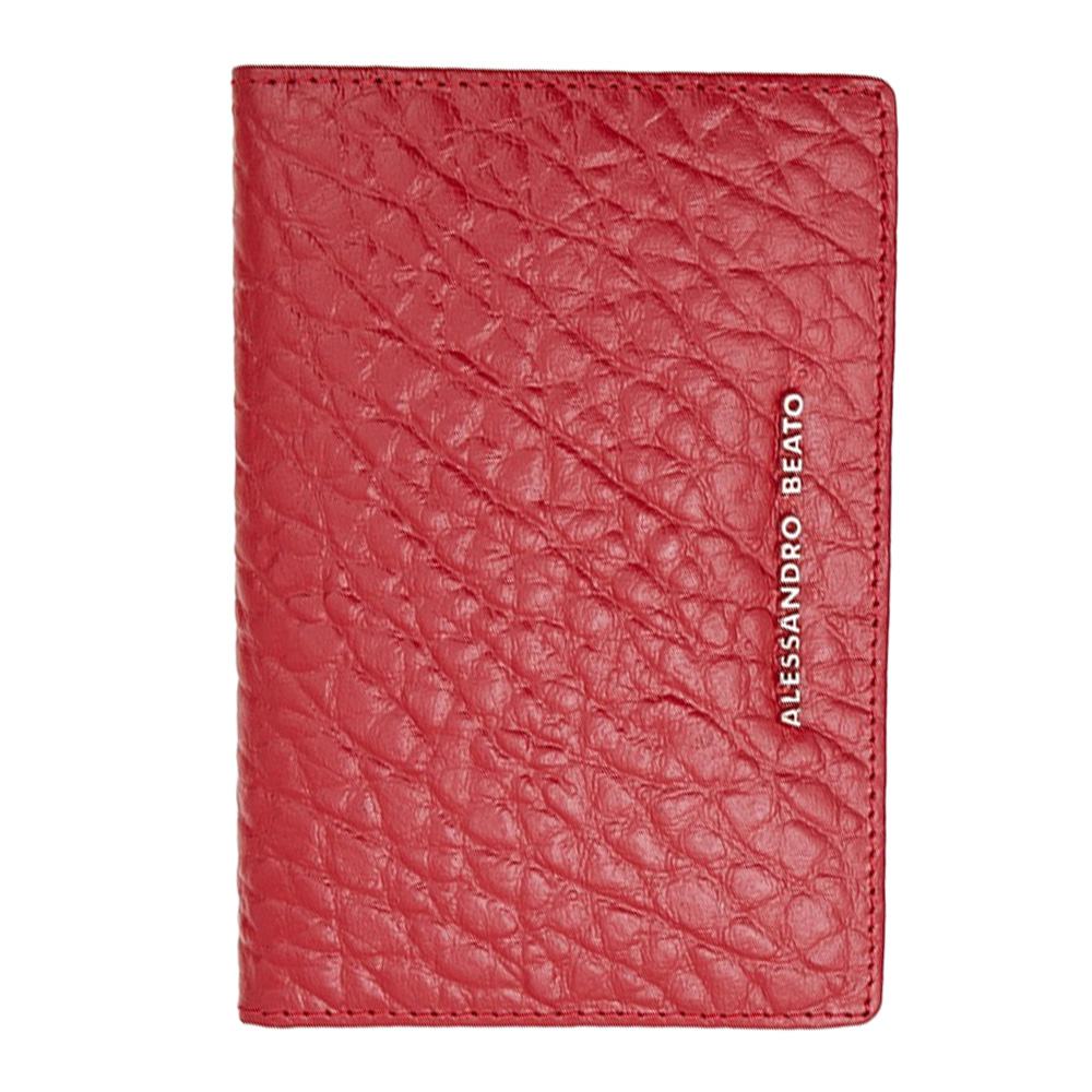 Обложка для паспорта женская ALESSANDRO BEATO к001-3878/v3, красный