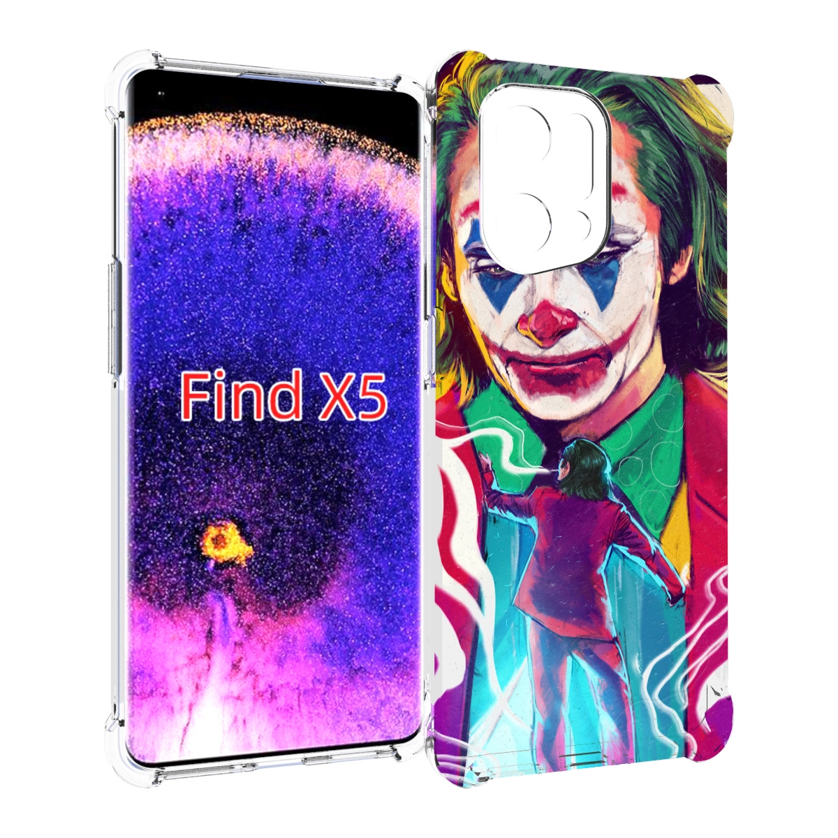 

Чехол MyPads джокер-у-джокера для Oppo Find X5, Прозрачный, Tocco