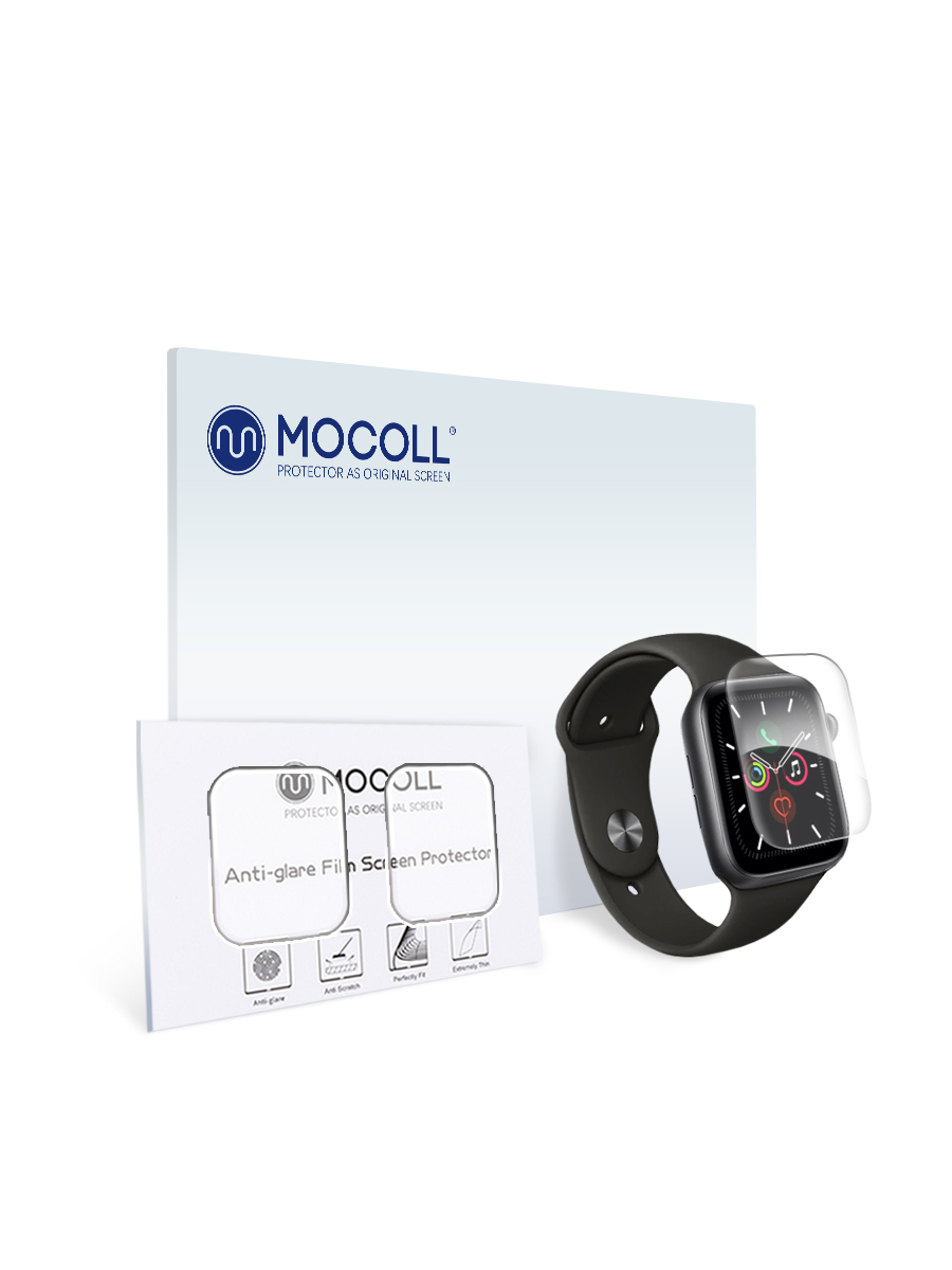 

Пленка защитная MOCOLL для Apple Watch 40mm (2шт) глянцевая